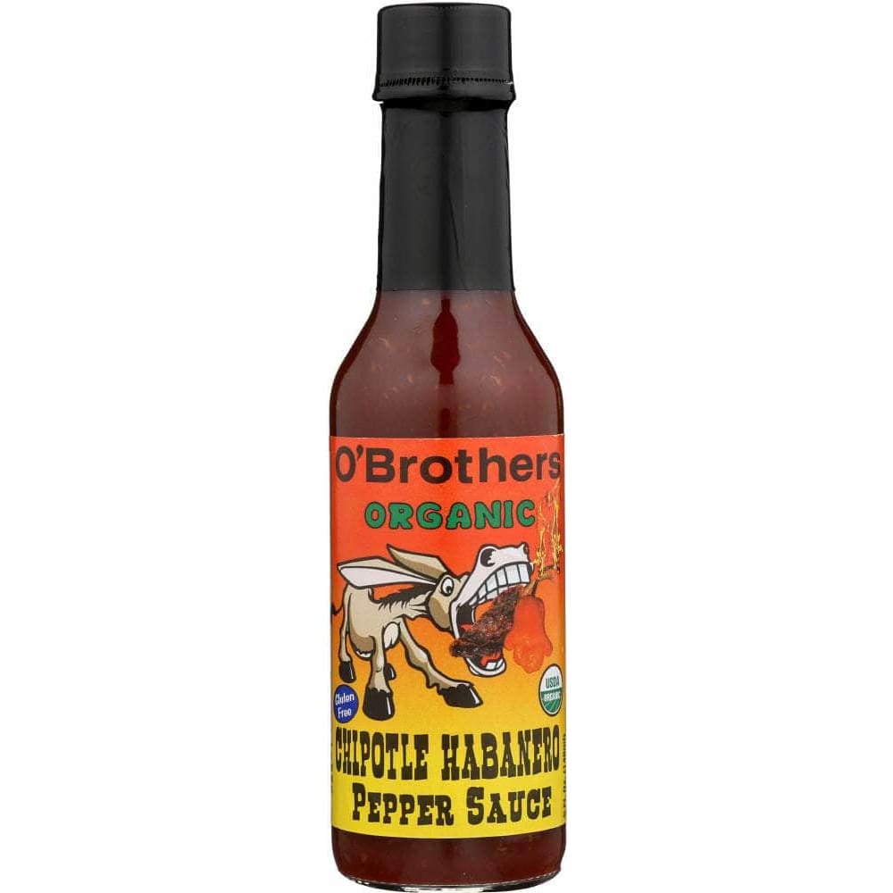 O Brothers O Brothers Hot Sauce Chipotle Habanero Organic, 5 oz