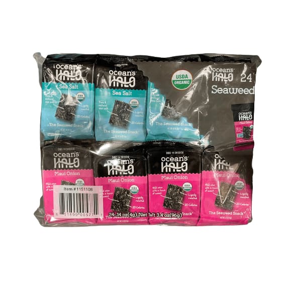 Oceans Halo Oceans Halo Sea Salt & Maui Onion Mix pack, 24 x 0.14 oz.