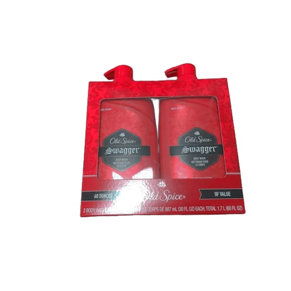 Old Spice Red Zone Swagger Body Wash for Men, 2 pk./30 oz. - ShelHealth.Com