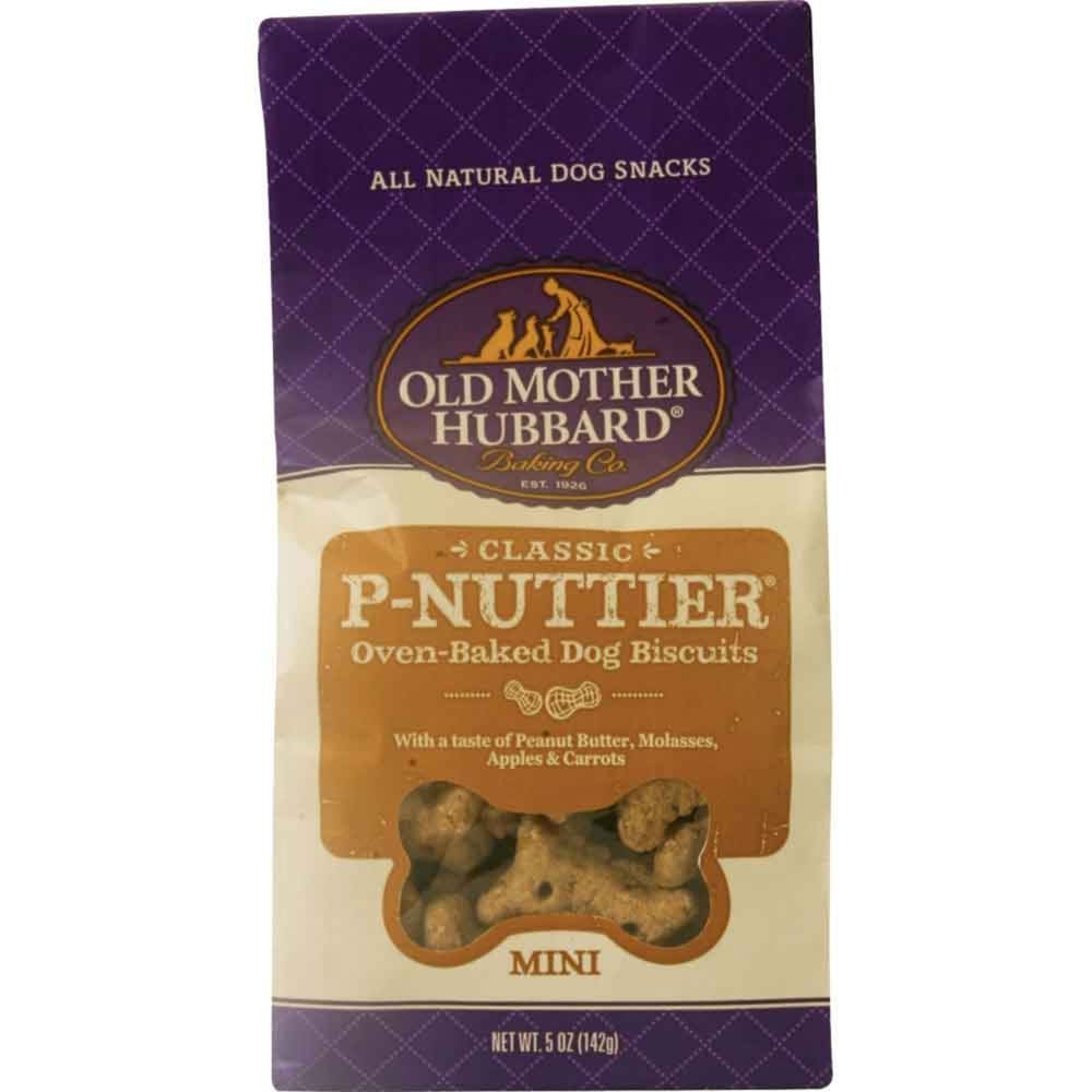 Omh Mini P-Nuttier 5oz Crunchy Classic Snacks - Pet Supplies - Omh