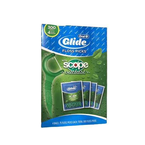 Oral B Complete Glide Floss Pick , 300 Count - ShelHealth.Com