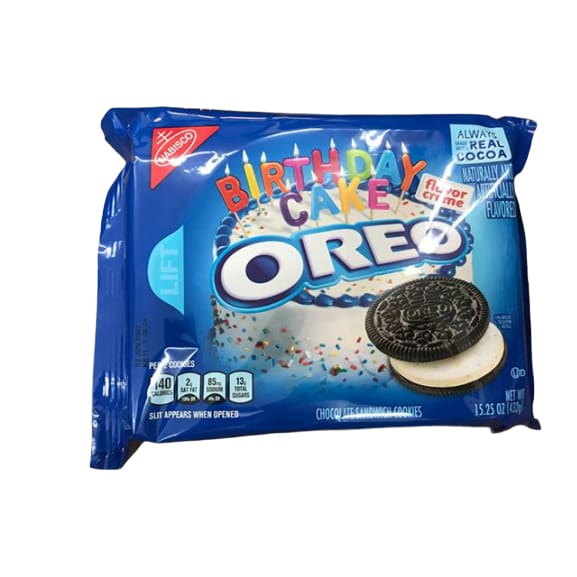 Oreo Birthday Cake, 15.25 Ounce - ShelHealth.Com
