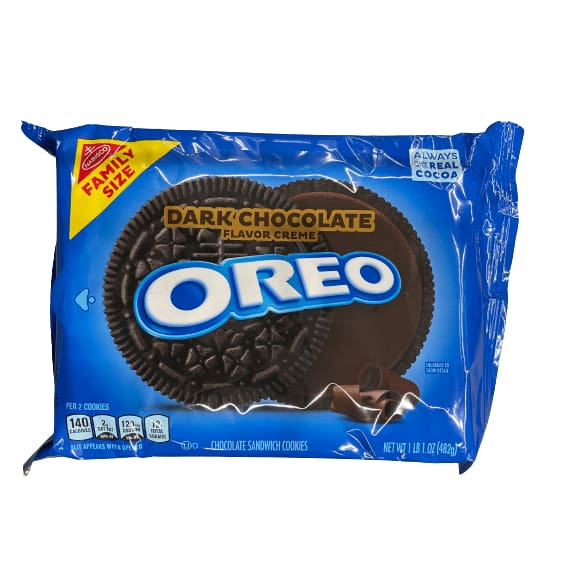 Oreo OREO Creme Sandwich Cookies, Multiple Choice Flavor, Family Size, 17 oz