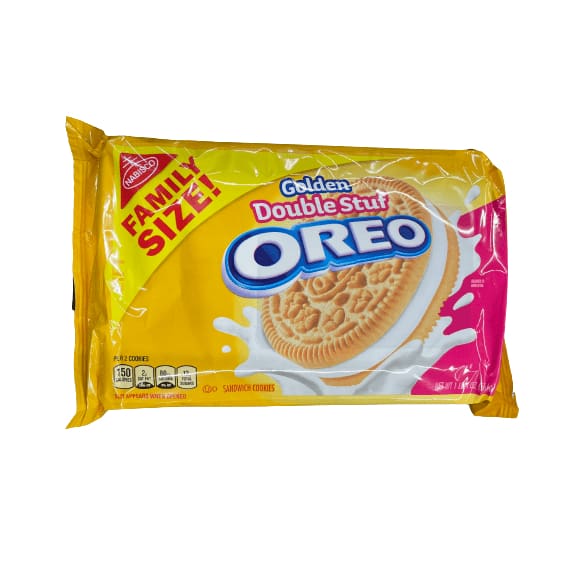 Oreo OREO Lemon Creme Sandwich Cookies, Family Size, 20 oz