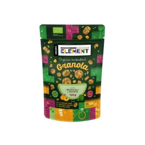Organic Buckwheat Granola with Broccoli& Quince 4.41 oz. (125 g.) - ORGANIC NATUREβS ELEMENT
