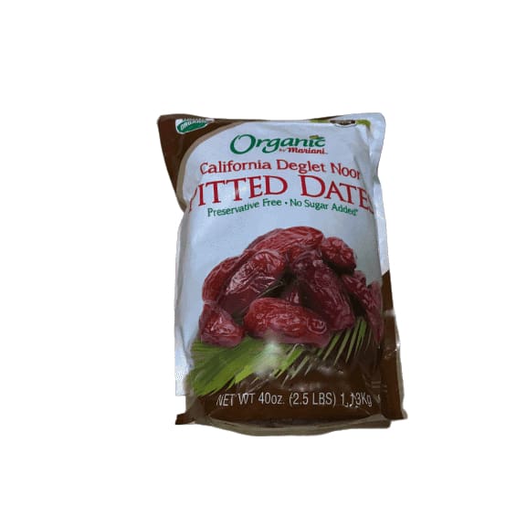 Organic Mariani Pitted Dates, 40-Ounce - ShelHealth.Com