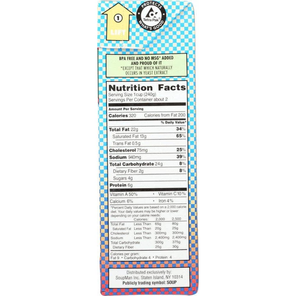 Original Soupman Original Soupman Soup Crab & Corn Chowder, 17 oz