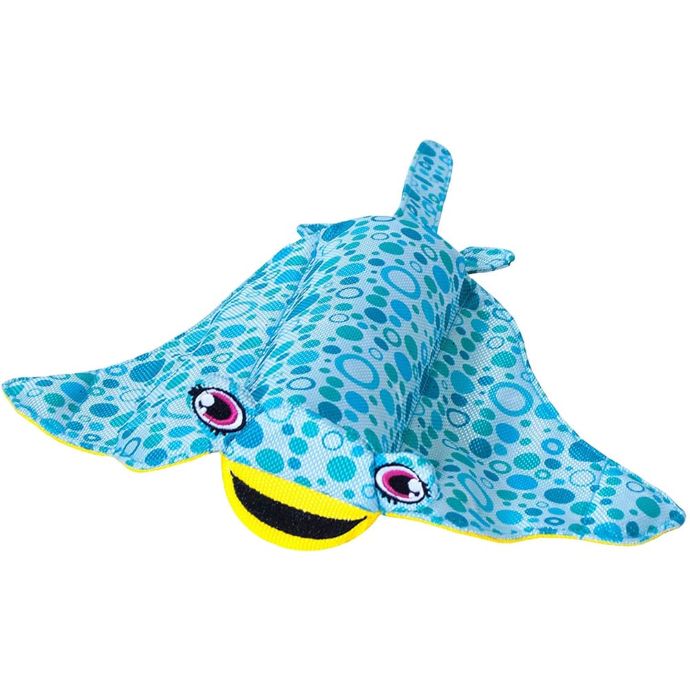 Outward Hound Floatiez Stingray Floating Dog Toy Blue Large - Pet Supplies - Outward Hound