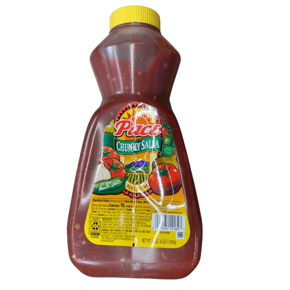 Pace Pace Salsa, Chunky Medium Salsa, Perfect For Taco Night, 64 Ounce Bottle