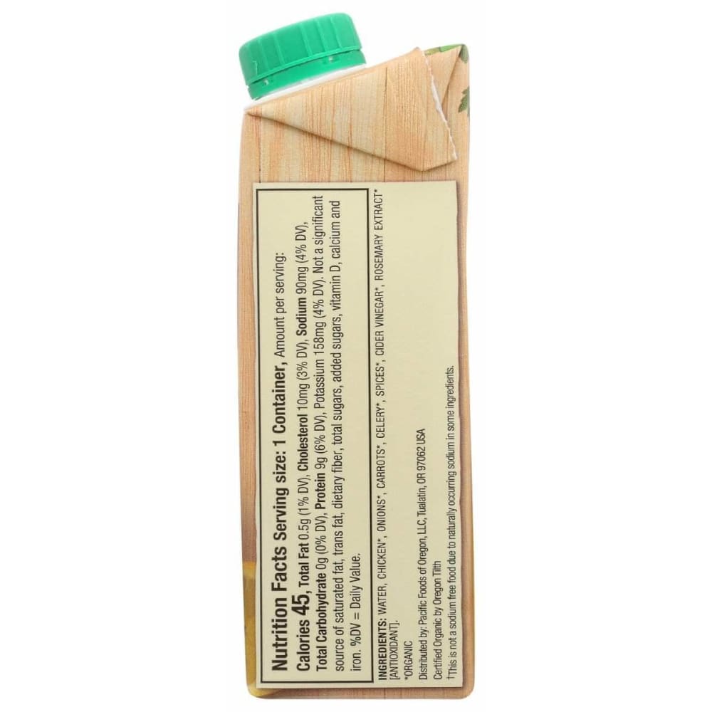 PACIFIC FOODS Pacific Foods Bone Broth Chicken Org, 8 Oz