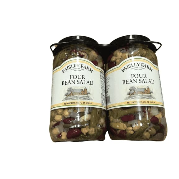 Paisley Farm Natural Four Bean Salad, 2 x 35.5 Oz - ShelHealth.Com
