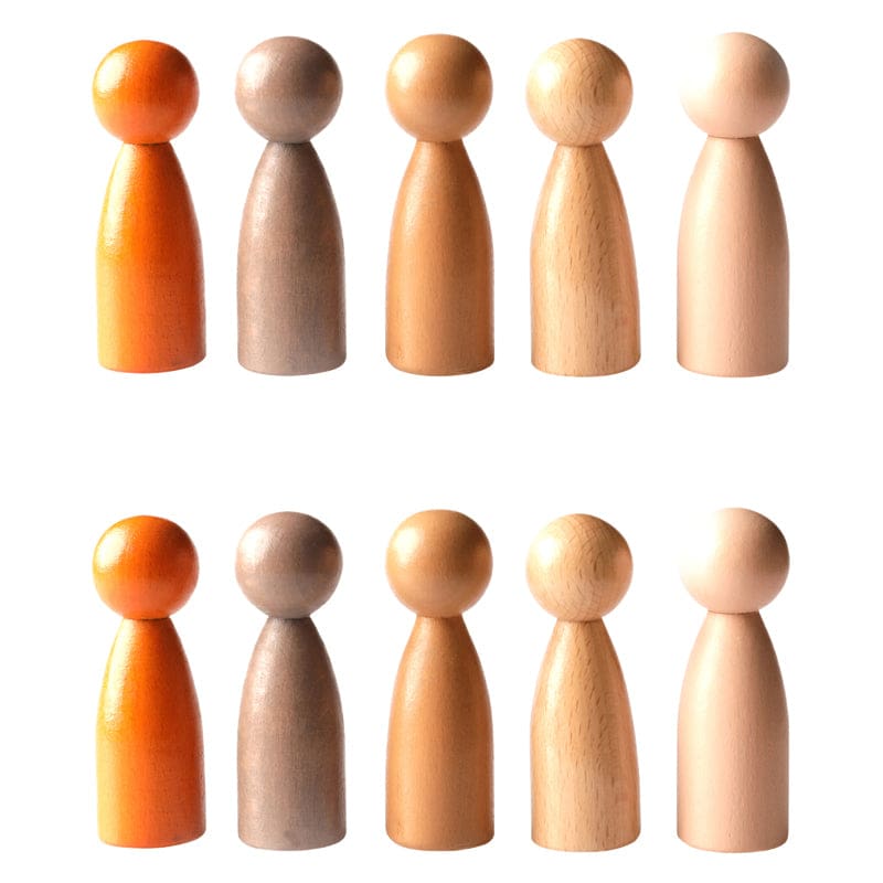 Peg People Of The World Set Of 10 - Pretend & Play - Learning Advantage