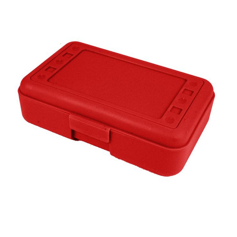 Pencil Box Red (Pack of 12) - Pencils & Accessories - Romanoff Products