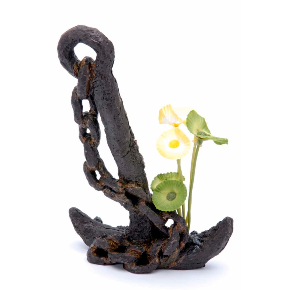 Penn-Plax Anchor Aquarium Ornament Black; Green 7 in Medium - Pet Supplies - Penn-Plax