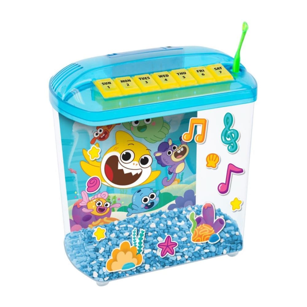 Penn-Plax Baby Shark Rite-Bite Educational Betta Tank 1ea-1.13 gal - Pet Supplies - Penn-Plax