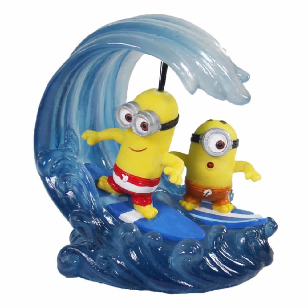 Penn-Plax Surfing Minions Aquarium Ornament Kevin and Stuart 1ea-SM - Pet Supplies - Penn-Plax