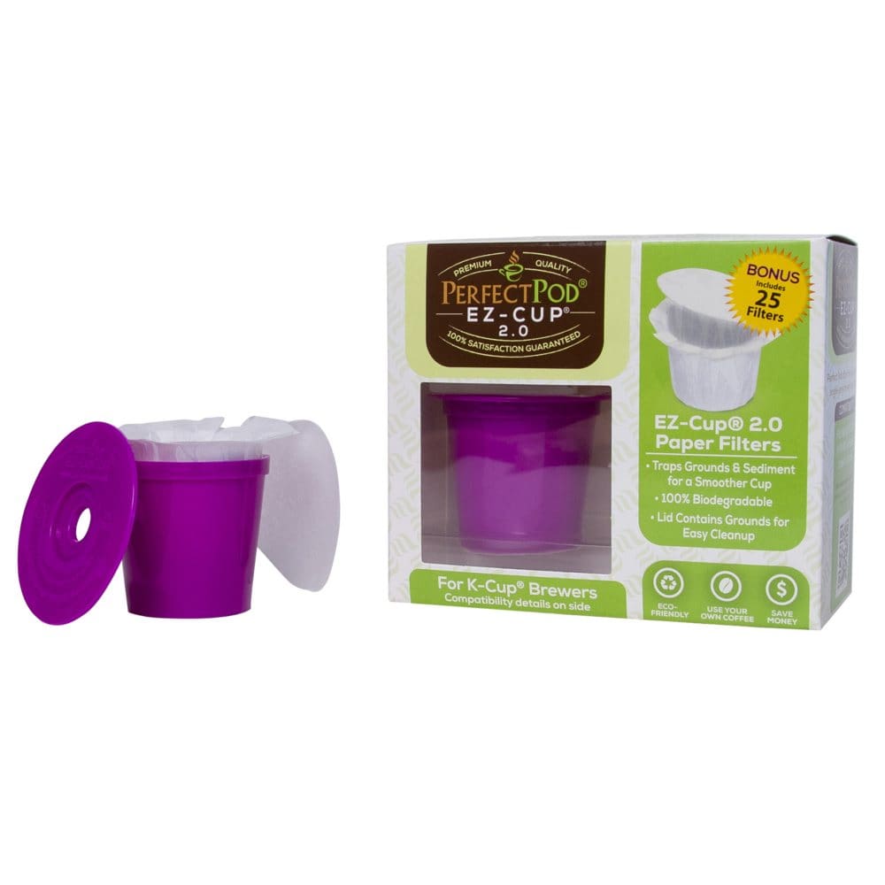 Perfect Pod EZ-Cup 2.0 Starter Packs 2ct. - Coffee Tea & Cocoa - Perfect Pod