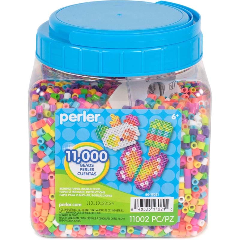 Perler Beads Summer Mix 11000 Beads (Pack of 2) - Beads - Perler