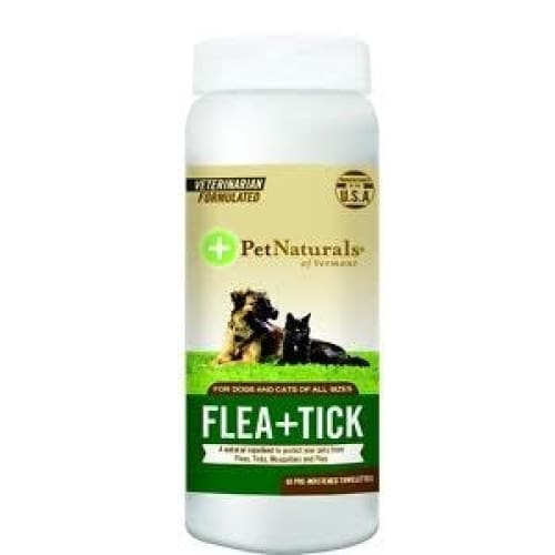 Pet Naturals Of Vermont Dog Protect Flea and Tick Wipes 60Ct - Pet Supplies - Pet Naturals