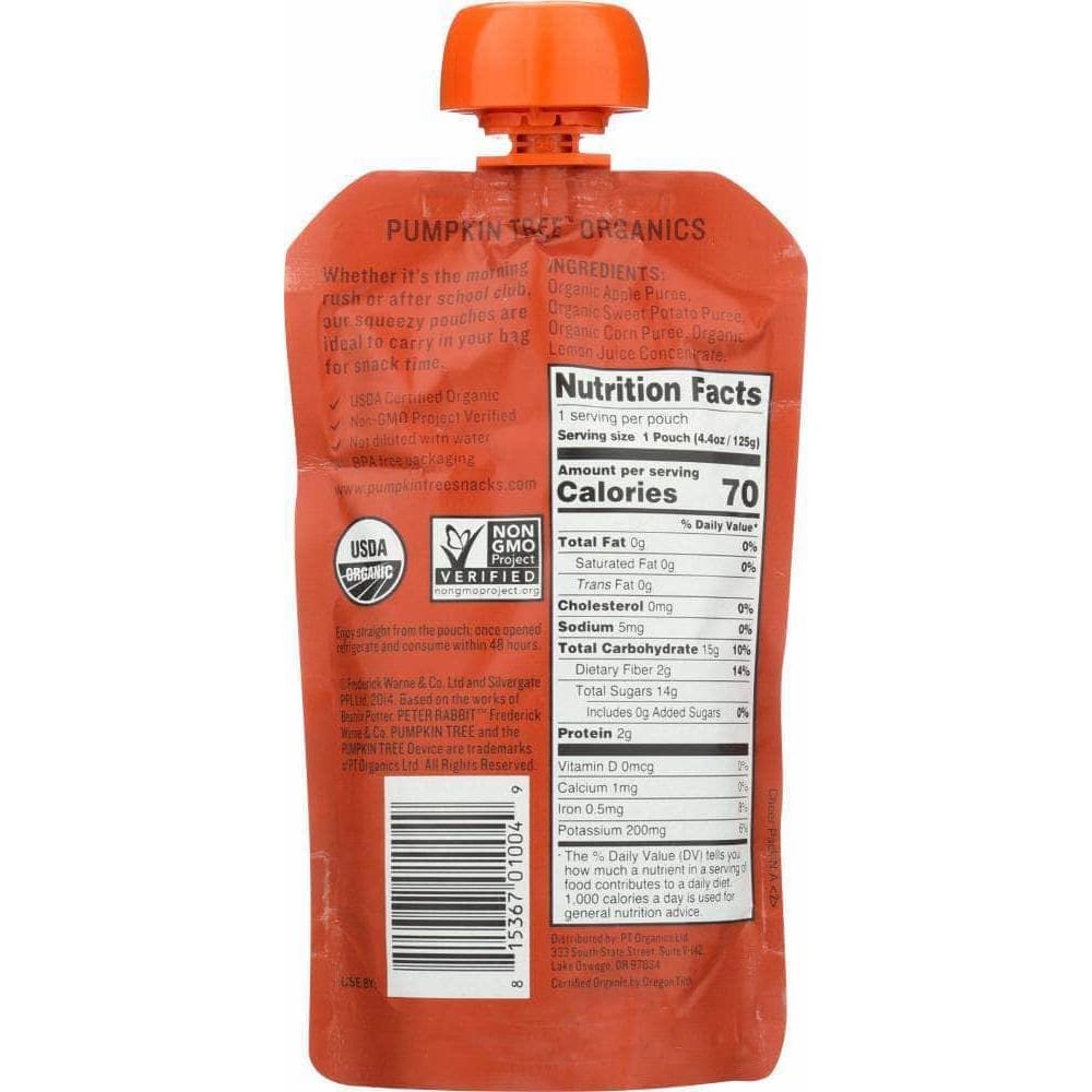 Peter Rabbit Peter Rabbit Baby Sweet Potato Corn Apple Organic, 4.4 oz