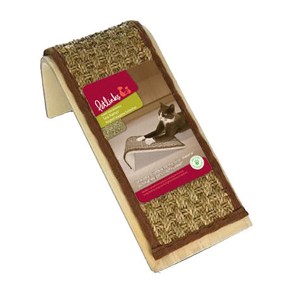 Petlinks Sea Ramp Floor Cat Scratching Ramp With Catnip - Pet Supplies - Petlinks