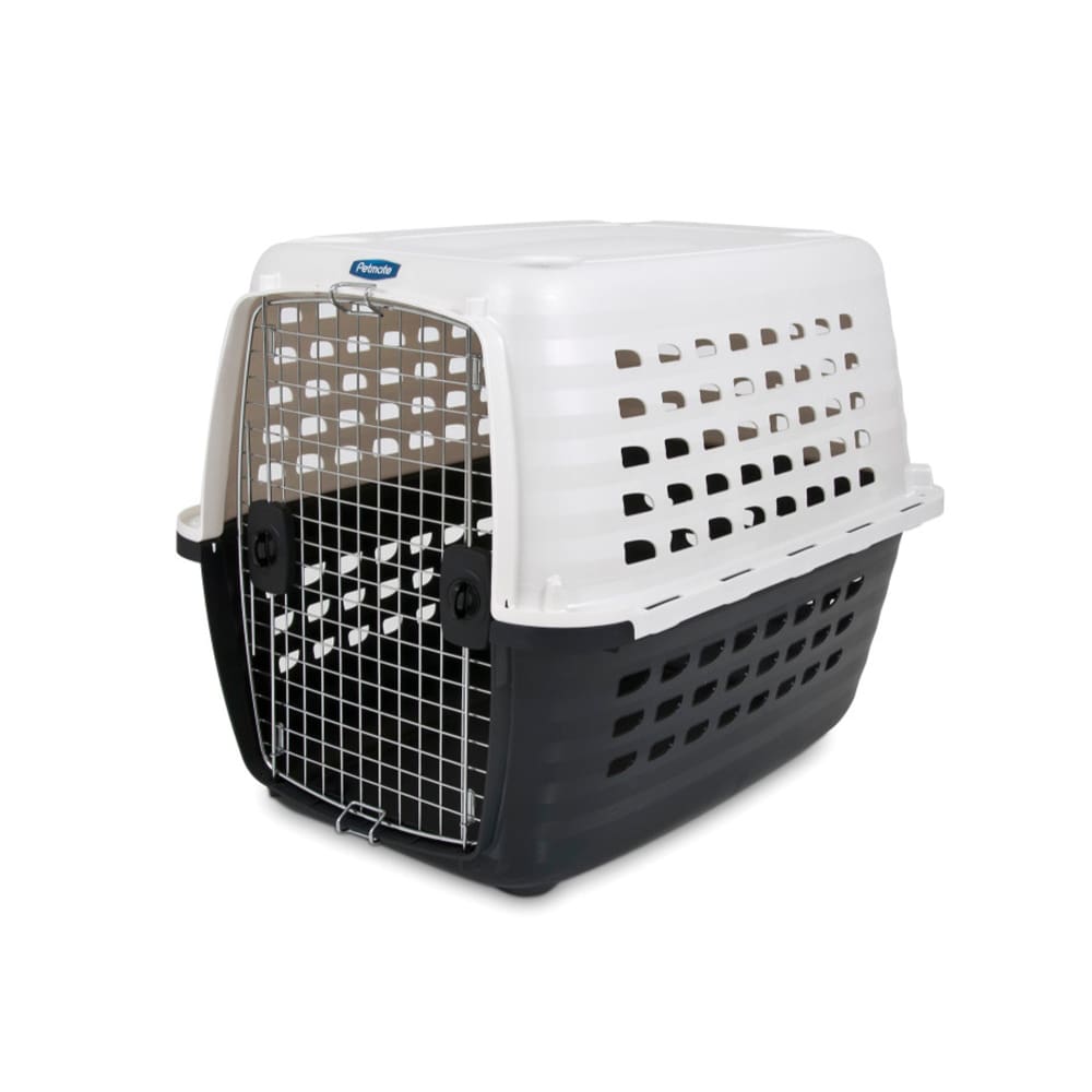 Petmate Compass Dog Kennel HardSided White 36 in ShelHealth
