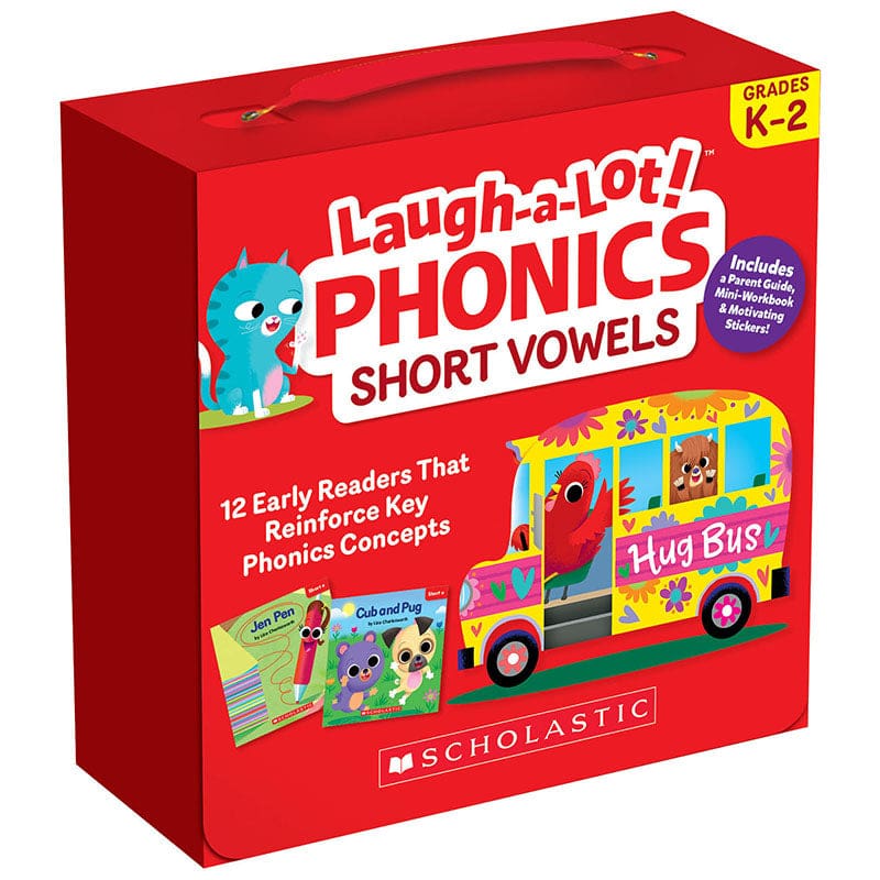 Phonics Short Vowels Parent Pack Laugh A Lot - Phonics - Scholastic Teaching Resources