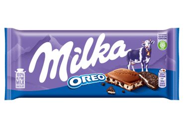 Milka Milk Chocolate with Orea Cookie Pieces 3.5 oz (100 g) - Milka