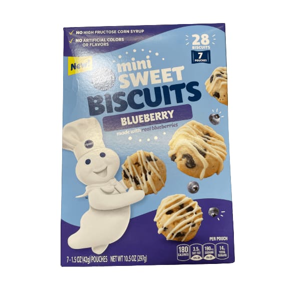 Pillsbury Pillsbury Soft Baked Mini Sweet Biscuits, Multiple Choice Flavor, 28 ct