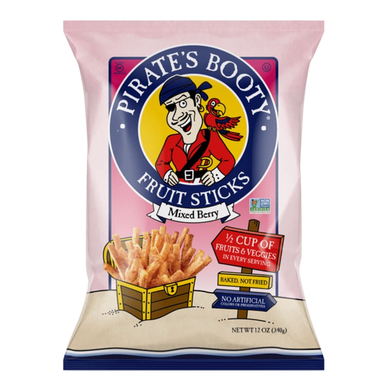 PIRATE BRANDS Pirate Brands Fruit Sticks Mixed Berry, 12 Oz