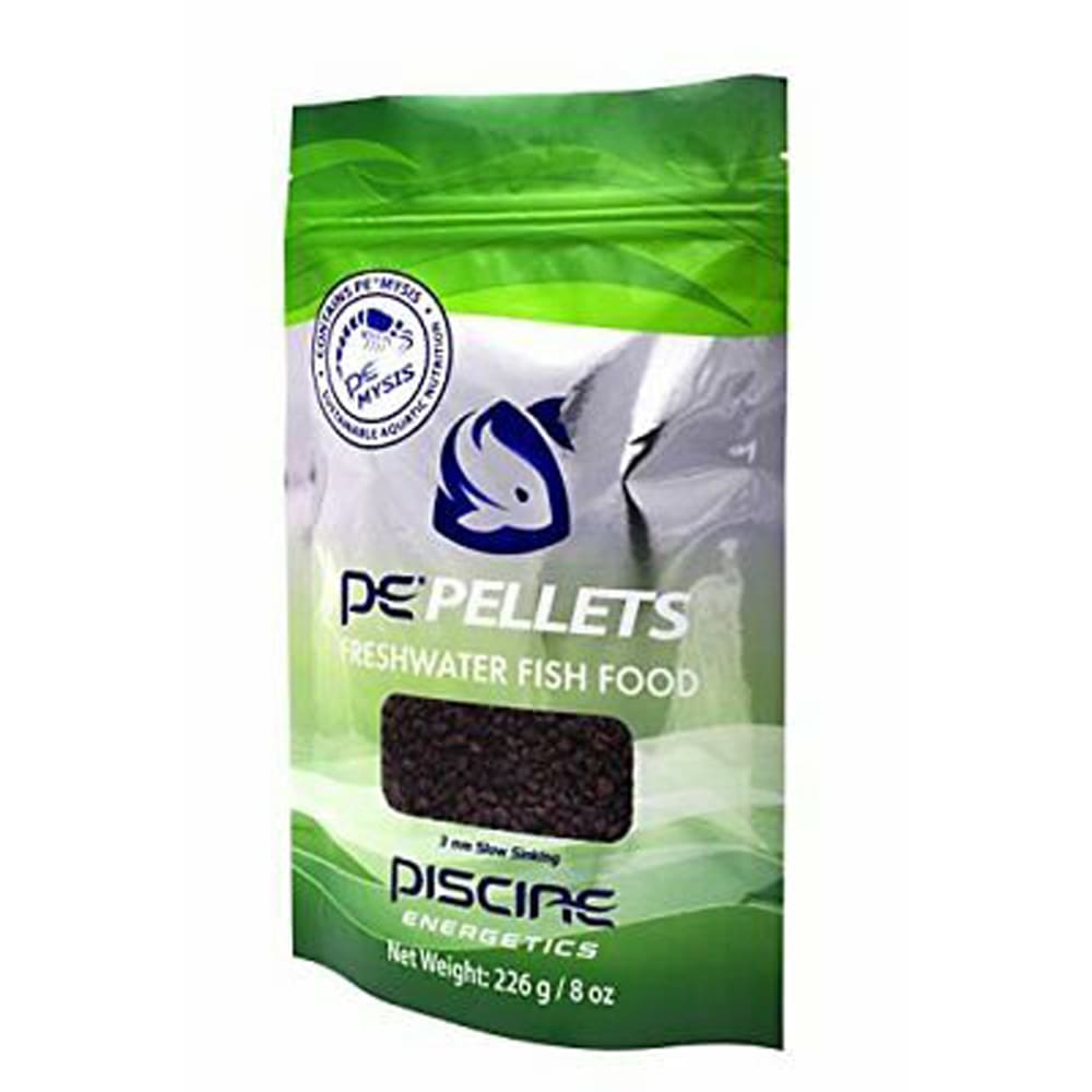 Piscine Energetics Pellets Freshwater Fish Food 8 oz - Pet Supplies - Piscine