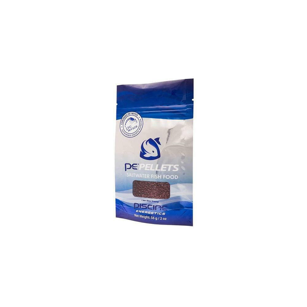 Piscine Energetics Pellets Saltwater Fish Food 2 oz - Pet Supplies - Piscine