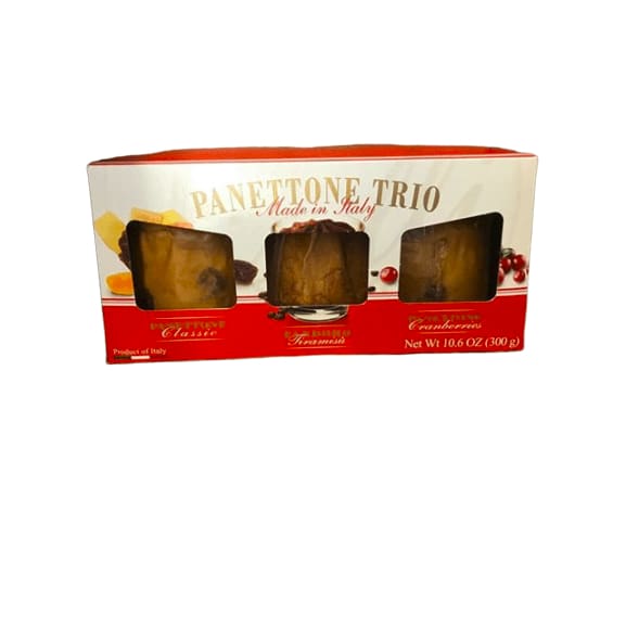 Piselli Mini Panettone Trio, 10.6 oz - ShelHealth.Com
