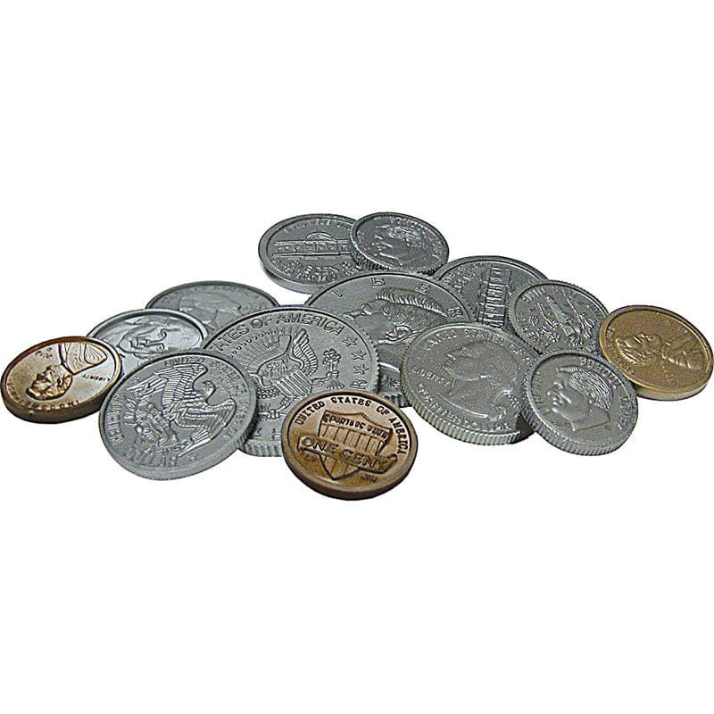 Play Money Assorted Coins (Pack of 10) - Money - Teacher Created Resources