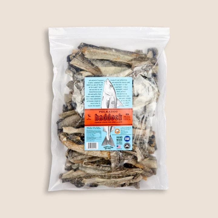 Polkadog Dog Haddock Skin 1Lb - Pet Supplies - Polkadog