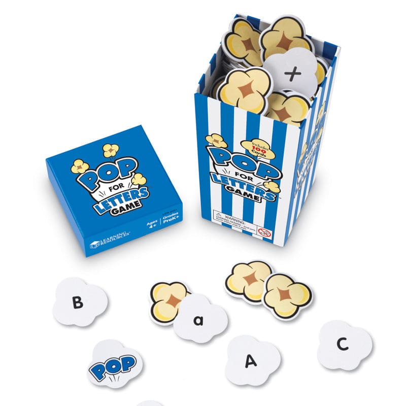 Pop For Letters Game (Pack of 3) - Language Arts - Learning Resources