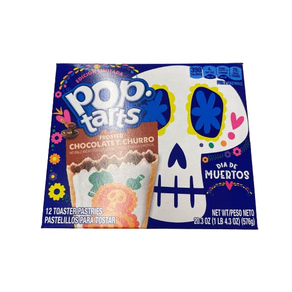 Pop Tarts Pop Tarts Frosted Chocolatey Churro Dia De Muertos Toaster Pastries - 20.3 oz