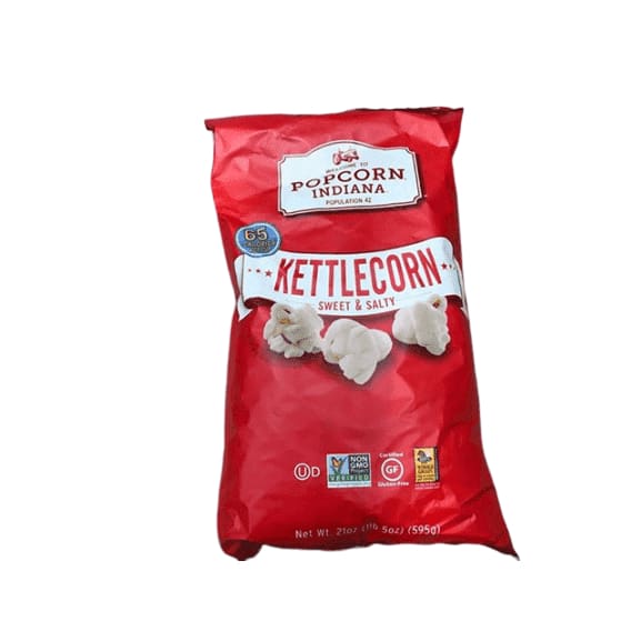 Popcorn Indiana Gourmet Original Popcorn Kettlecorn Popped 21 Oz. - ShelHealth.Com