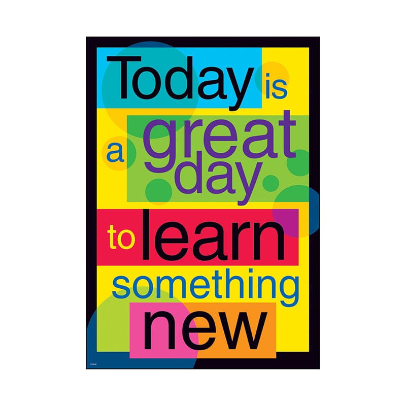 Poster Today Is A Great Day To (Pack of 12) - Motivational - Trend Enterprises Inc.