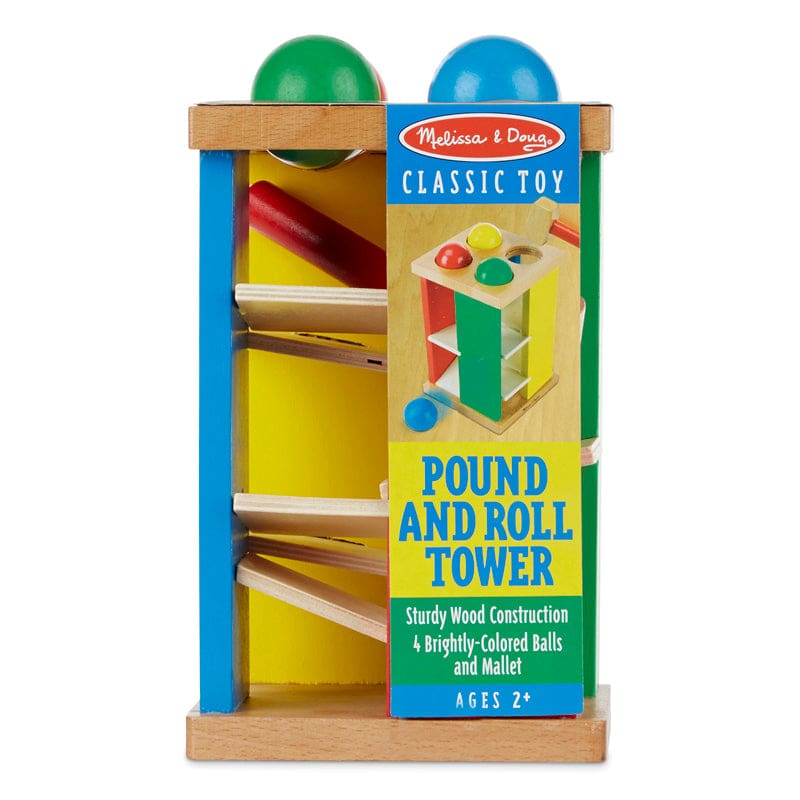Pound And Roll Tower - Gross Motor Skills - Melissa & Doug