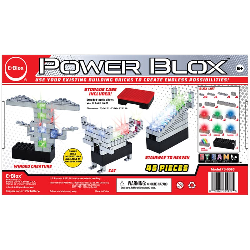 Power Blox Standard - Blocks & Construction Play - E-blox Inc.