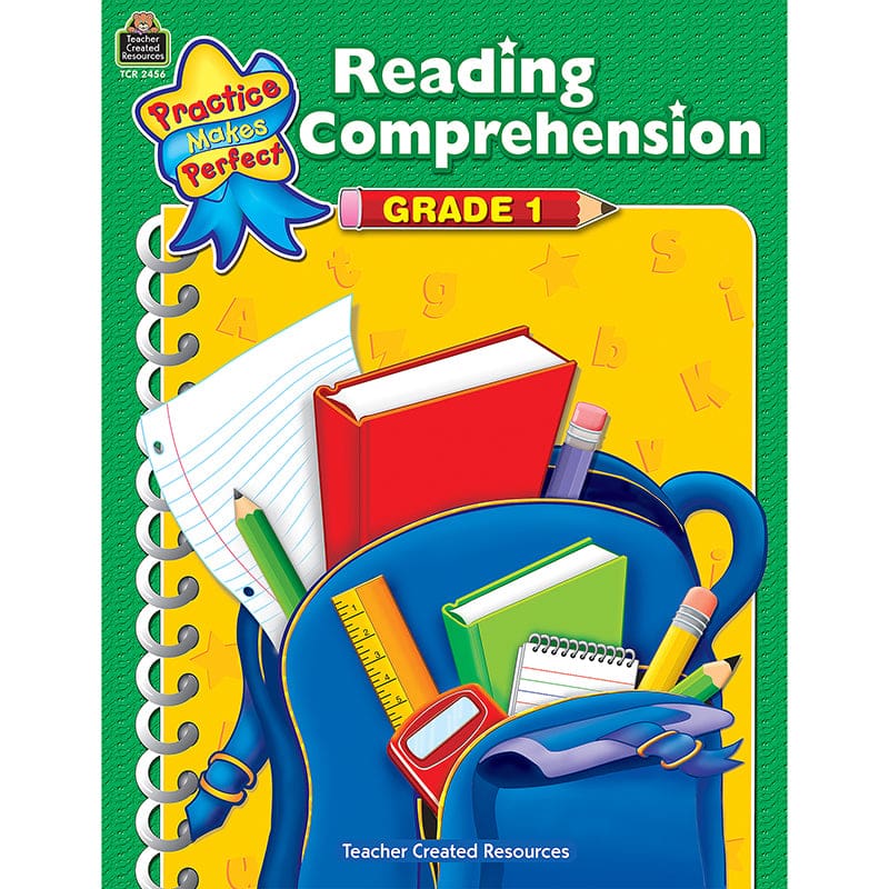 Practice Makes Perfect Gr 1 Reading Comprehension (Pack of 10) - Comprehension - Teacher Created Resources