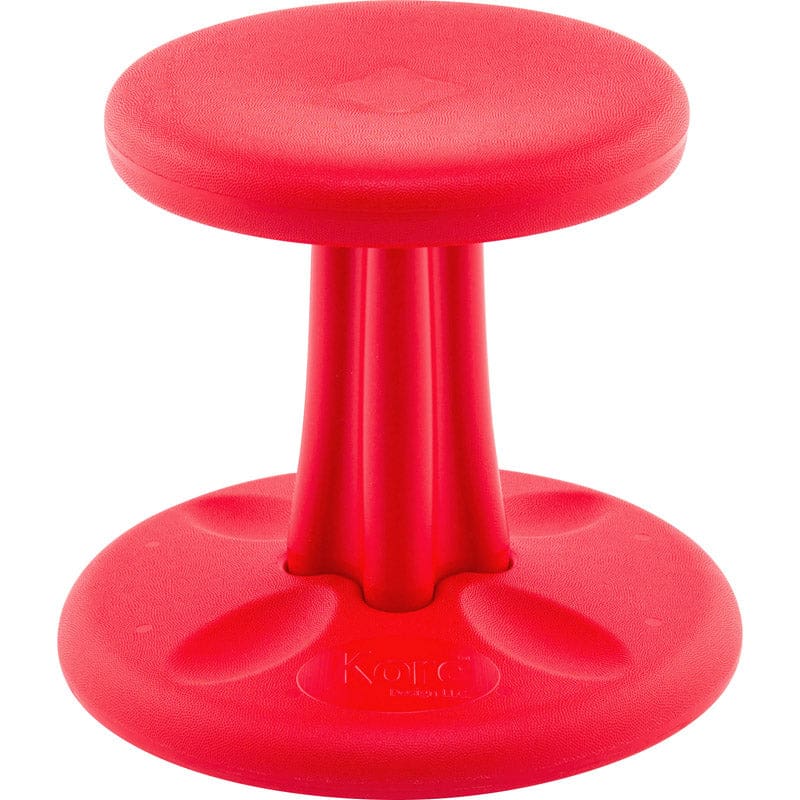 Preschool Wobble Chair 12In Red - Chairs - Kore Design