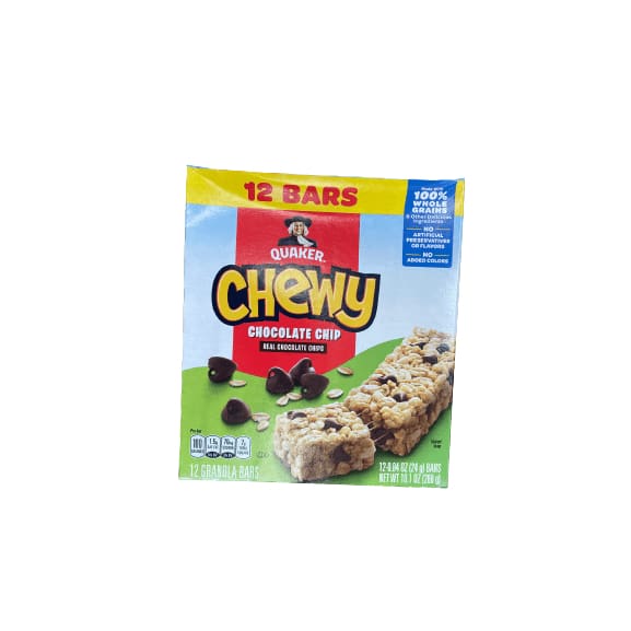 Quaker Quaker Chewy Granola Bars, Multiple Choice Flavor, 12 Pack, 10.1 oz
