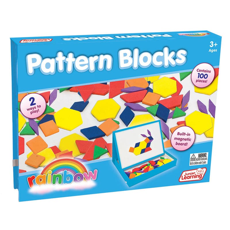 Rainbow Pattern Blocks - Patterning - Junior Learning
