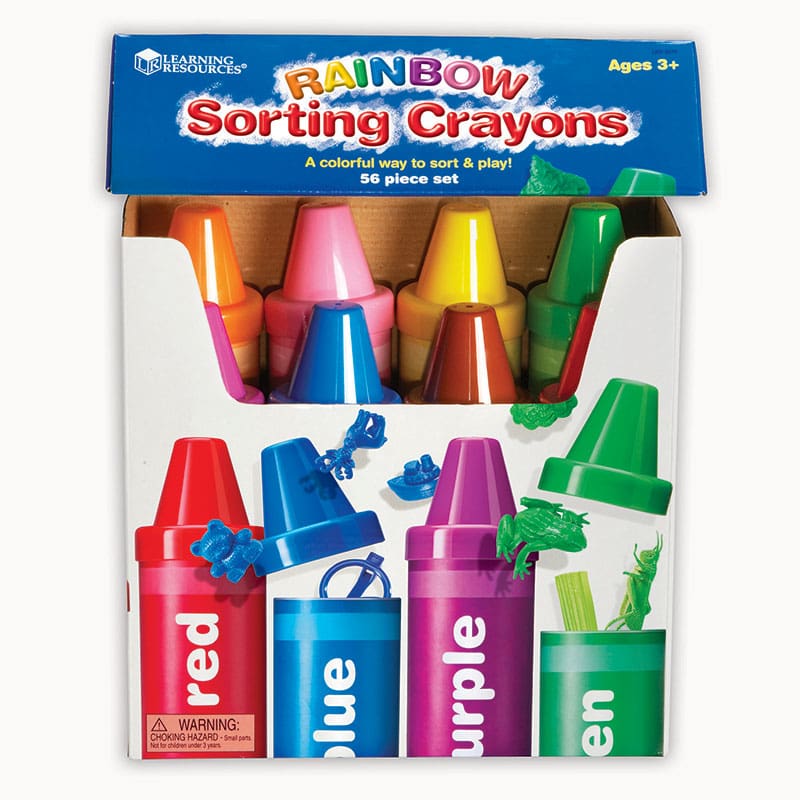 Rainbow Sorting Crayon - Sorting - Learning Resources