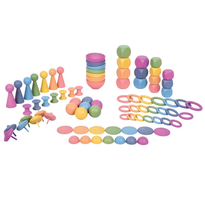 Rainbow Wooden Super Set - Manipulatives - Learning Advantage