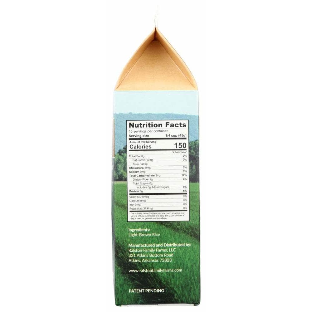 Ralston Family Farms Ralston Family Farms Golden Light-Brown Rice, 24 oz