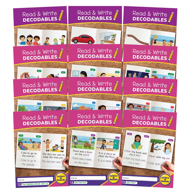 Read & Write Decodables Set B - Handwriting Skills - Junior Learning