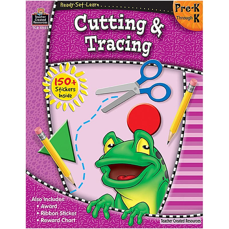Ready Set Learn Cutting & Tracing Gr Pk-K (Pack of 10) - Tracing - Teacher Created Resources